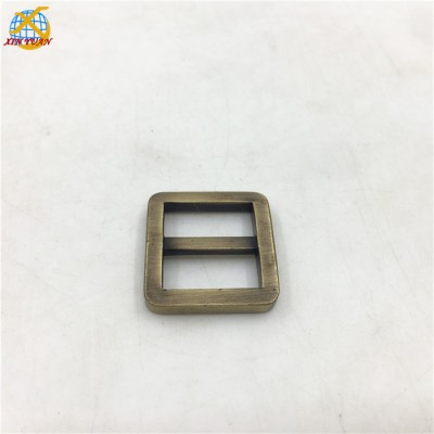 High Quality Antique Brass Square Buckle For Backpack Strap